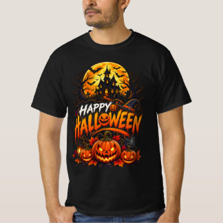ハロウィン カボチャ 月の魔法 Tシャツ