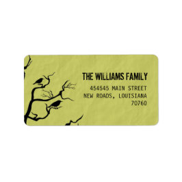 ハロウィン |カラス ラベル