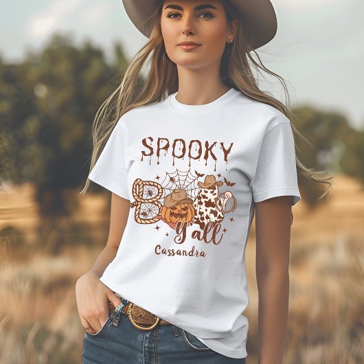 ハロウィン カントリー ウエスタン スプーキー Tシャツ