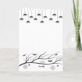 ハロウィン カード (裏面)