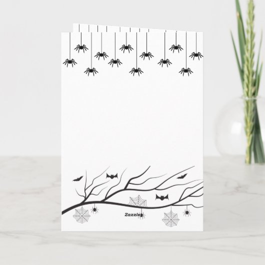 ハロウィン カード (裏面)