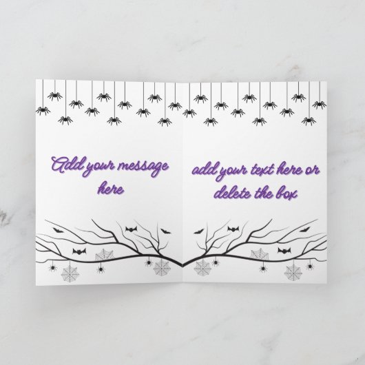 ハロウィン カード (内部)