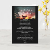 ハロウィン カード (黄色い花)