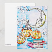 ハロウィン カード (正面/裏面)