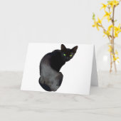 ハロウィン カード (黄色い花)