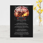 ハロウィン カード (黄色い花)