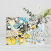 ハロウィン カード (スタンド正面)