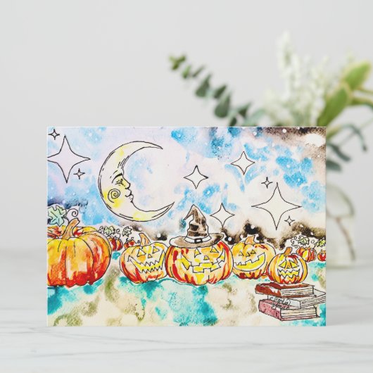 ハロウィン カード (スタンド正面)