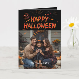ハロウィン カード 幸せ,ハロウィン 家族 写真