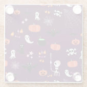 ハロウィン ガラスコースター (裏面)
