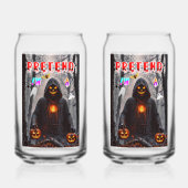 ハロウィン ガラス缶 (裏面)