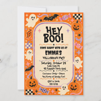 ハロウィン キッズ おばけ かぼちゃ 招待状