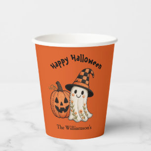 ハロウィン キッズ かわいい おばけ パンプキン パーティー 紙コップ