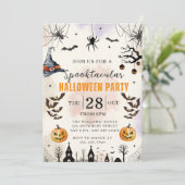 ハロウィン キッズ スプークタキュラー パーティー ご招待 招待状 (スタンド正面)