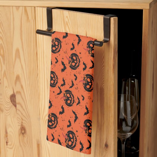 ハロウィン キッチンタオル (三つ折り)