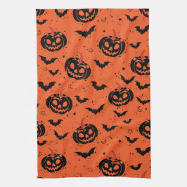 ハロウィン キッチンタオル