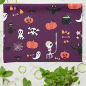 ハロウィン キッチンタオル (折り畳み)