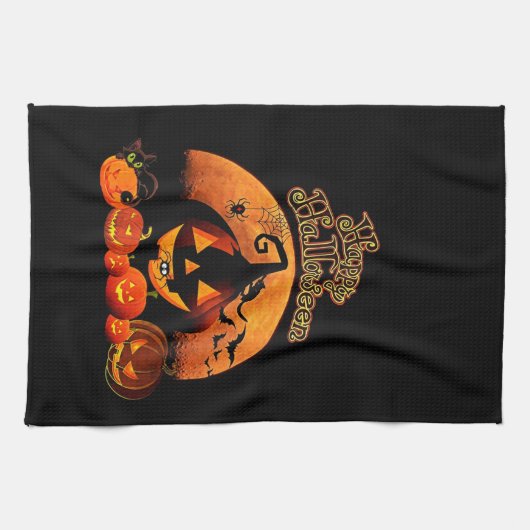 ハロウィン キッチンタオル (横)