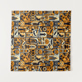 ハロウィン キャラクター 背景 タペストリー (正面(横))