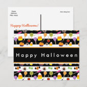 ハロウィン キャンディ&スイーツ ポストカード (正面/裏面)
