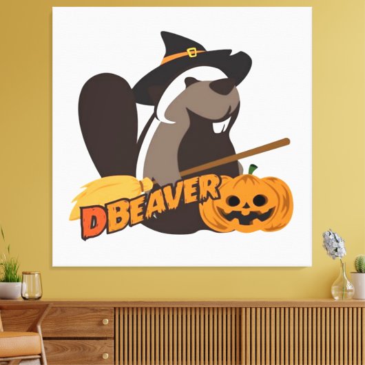 ハロウィン キャンバスプリント (インサイチュ (リビング))