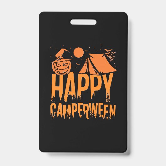 ハロウィン キャンパー ネイチャー バッジ (正面)