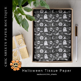 ハロウィン ギフト ラッピング用 ティッシュペーパー 薄葉紙