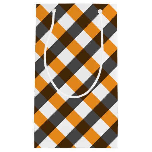 ハロウィン ギンガム 10 スモールペーパーバッグ (正面)