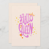 ハロウィン クイーン, ハロキュー, レトロハロウィンアート シーズンカード (正面/裏面)