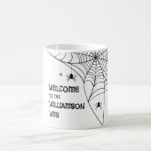ハロウィン クモの巣 ウェルカム コーヒーマグカップ (中央)