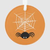 ハロウィン クモの巣 オーナメント (裏面)