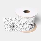 ハロウィン クモの巣 サテンリボン (リール)