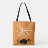 ハロウィン クモの巣  トートバッグ (裏面)
