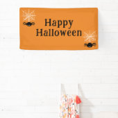 ハロウィン クモの巣 横断幕 (インサイチュ)