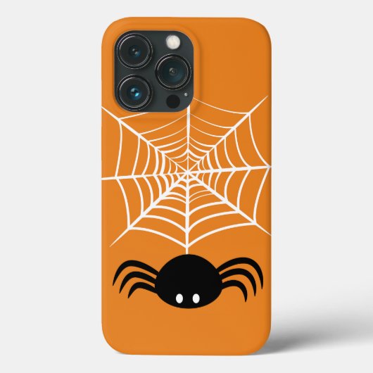 ハロウィン クモの巣 Case-Mate iPhoneケース (裏面)