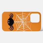 ハロウィン クモの巣 Case-Mate iPhoneケース (裏面 (横))