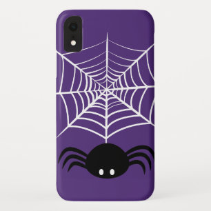 ハロウィン クモの巣 iPhone XRケース