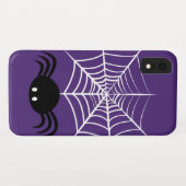 ハロウィン クモの巣 Case-Mate iPhoneケース (裏面(横))