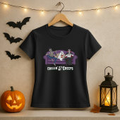 ハロウィン・クリークとチルする Tシャツ