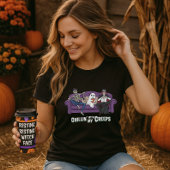 ハロウィン・クリークとチルする Tシャツ