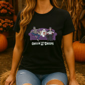 ハロウィン・クリークとチルする Tシャツ