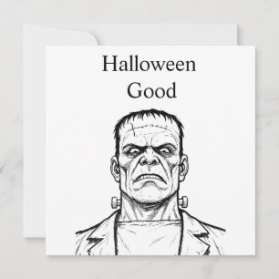 ハロウィン グッド フランケンシュタイン カード