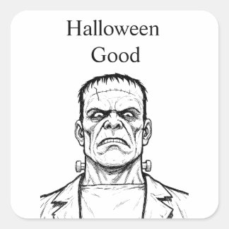 ハロウィン グッド フランケンシュタイン スクエアシール