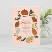 ハロウィン グラフィックパーティー 招待状 (スタンド正面)