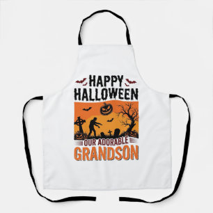 ハロウィン グランドサン ヴィンテージ スプーキー Tシャツ デザイン エプロン