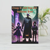 ハロウィン グリーティング カード (スタンド正面)