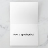 ハロウィン グリーティング カード (内部)