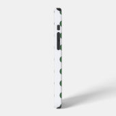 ハロウィン グリーン水玉の目 iPhoneケース (左側面)