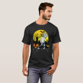 ハロウィン ゲーマー ゾンビ ゲーム モンスター Tシャツ (正面フル)