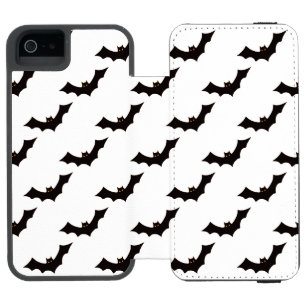 ハロウィン, コウモリの模様, トリック・オア・トリート, ブー iPhone SE/5/5sウォレットケース